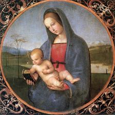 The Madonna Conestabile 1502-1503. Artist: Raphael