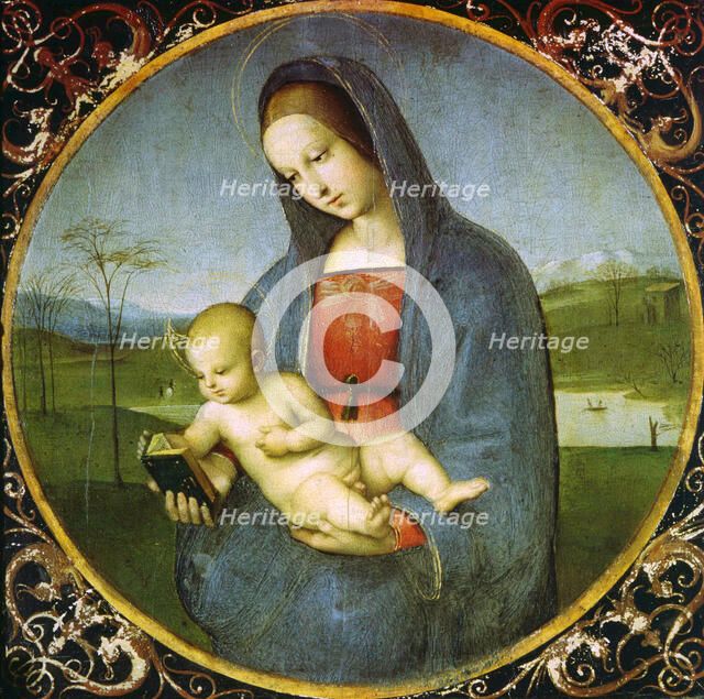 'The Madonna Conestabile', 1502-1503.  Artist: Raphael
