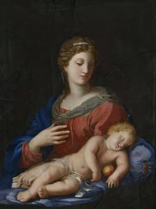 The Madonna and Child, 1642. Creator: Jacques Stella