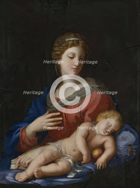 The Madonna and Child, 1642. Creator: Jacques Stella.