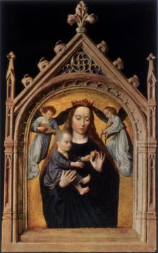 The Madonna and Child (1927). Artist: Gerard David