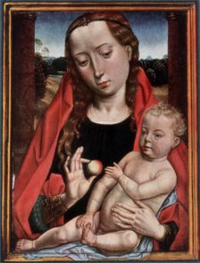 The Madonna and Child (1927). Artist: Hans Memling