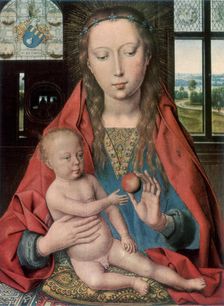 The Madonna and Child (1927). Artist: Hans Memling