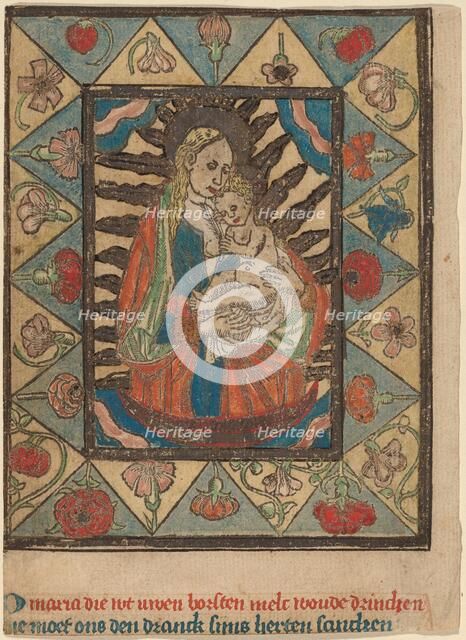 The Madonna and Child, c. 1500. Creator: Unknown.