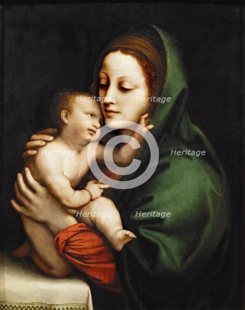 The Madonna and child, c1510.