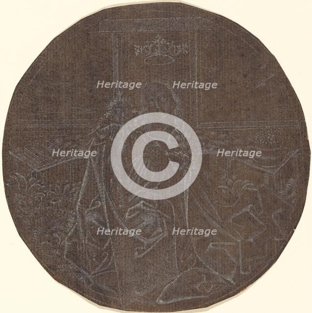 The Madonna and Child in a Garden, c. 1465/1467. Creator: Master ES.