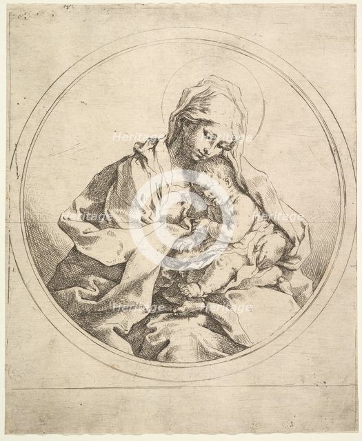 The Madonna and Child in the Round. Creator: Guido Reni.