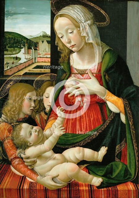 The Madonna and child , Third Quarter of 15th century. Creator: Mainardi, Bastiano (ca 1460-1513).