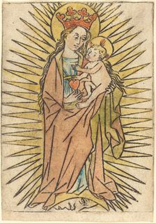 The Madonna and Child with a Pear, c. 1440/1460. Creator: Unknown
