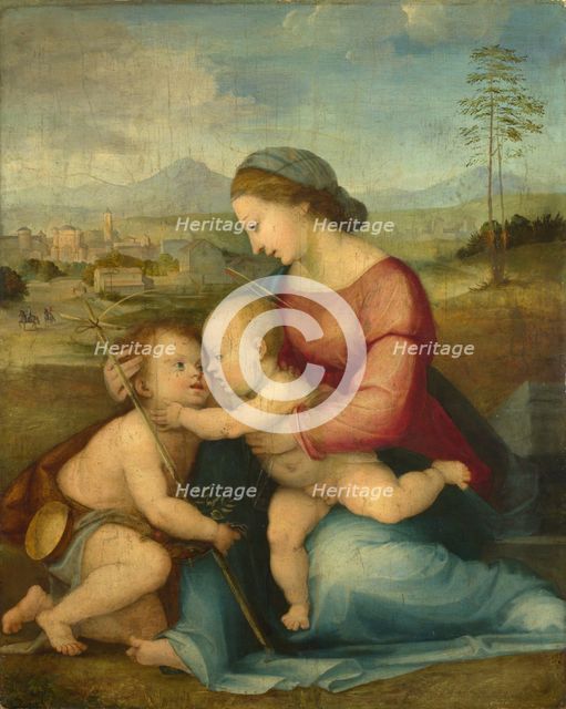 The Madonna and Child with Saint John, c. 1516.