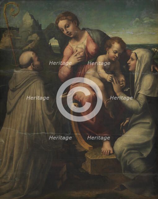 The Madonna and Child with Saints, 1517-1584. Creator: Francesco Menzocchi.