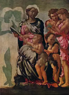 The Madonna and Child with St John and Angels, c1497, (1938) Artist: J Greig Pirie