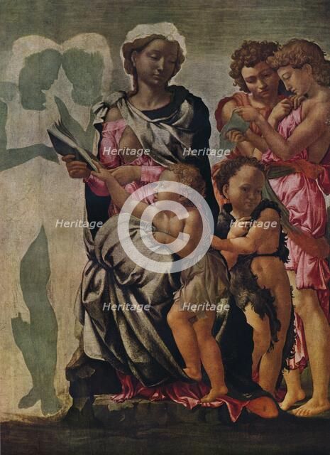 The Madonna and Child with St John and Angels, c1497, (1938) Artist: J Greig Pirie