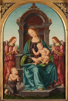 The Madonna and Child with the Infant Saint John and Two Angels