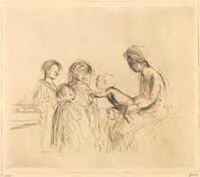 The Madonna and the Children, 1909. Creator: Jean Louis Forain