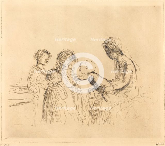 The Madonna and the Children, 1909. Creator: Jean Louis Forain.