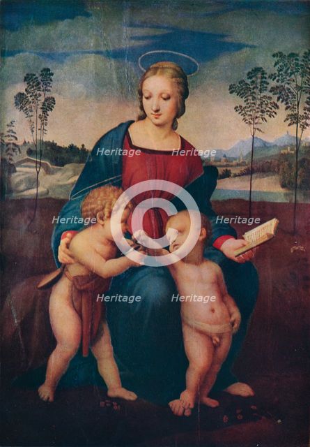 'The Madonna Del Cardellino', 1505-1506, (1911). Artist: Raphael.