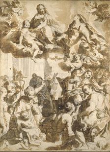 The Madonna del Popolo, after Barocci, late 16th century. Artist: Francesco Vanni