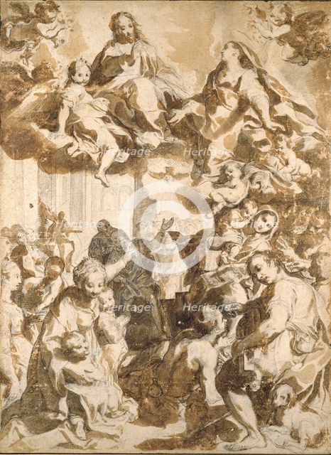 The Madonna del Popolo, after Barocci, late 16th century. Artist: Francesco Vanni.