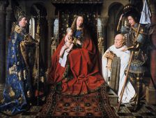 The Madonna of Canon van der Paele 1436. Artist: Jan van Eyck