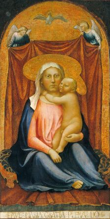 The Madonna of Humility, c. 1423/1424. Creator: Masaccio Tommaso