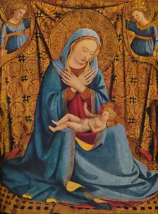 The Madonna of Humility c1430. Artist: Fra Angelico