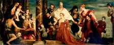 The Madonna of the Cuccina Family, ca 1571-1572. Artist: Veronese, Paolo (1528-1588)
