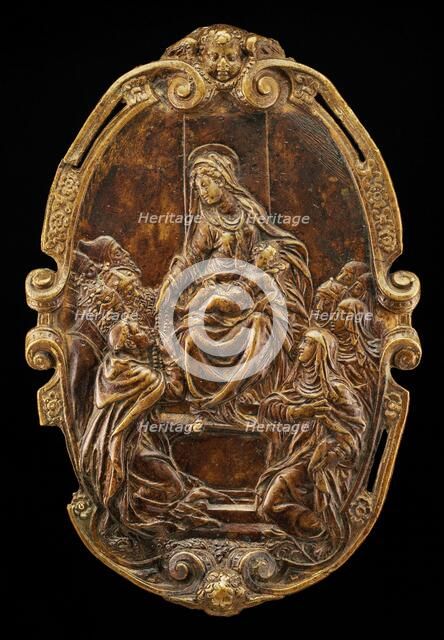 The Madonna of the Rosary, mid 16th century. Creator: Unknown.