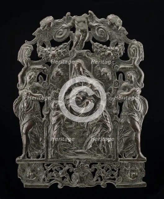 The Madonna of the Rosary, mid 16th century. Creator: Unknown.
