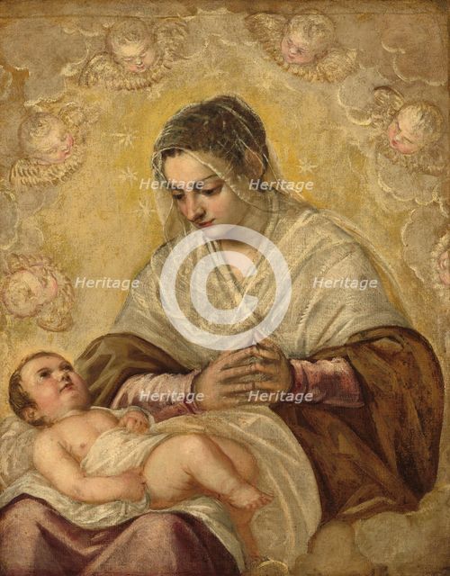The Madonna of the Stars, c. 1575/1585. Creators: Jacopo Tintoretto, Workshop of Tintoretto.