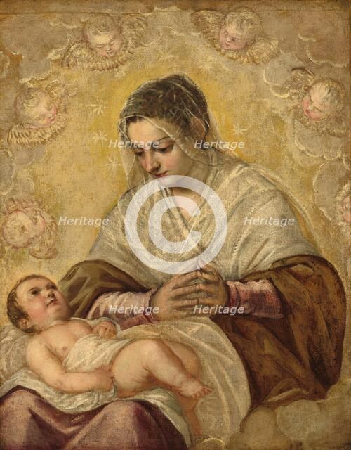 The Madonna of the Stars, c. 1575/1585. Creators: Jacopo Tintoretto, Workshop of Tintoretto.