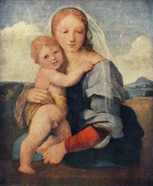 The Madonna of the Tower 1509-1511, (c1912). Artist: Raphael
