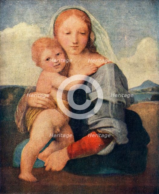 'The Madonna of the Tower', 1509-1511, (c1912). Artist: Raphael.