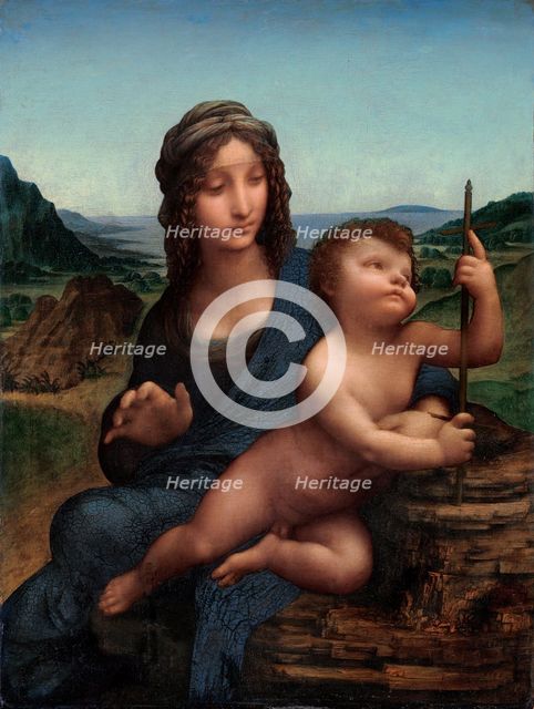 The Madonna of the Yarnwinder, c. 1501.