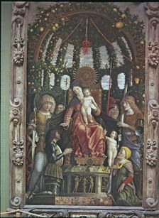 The Madonna of Victory by Andrea Mantegna
