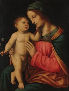 The Madonna with Child (Madonna Oggioni), c1515. Creator: Luini, Bernardino (ca. 1480-1532)