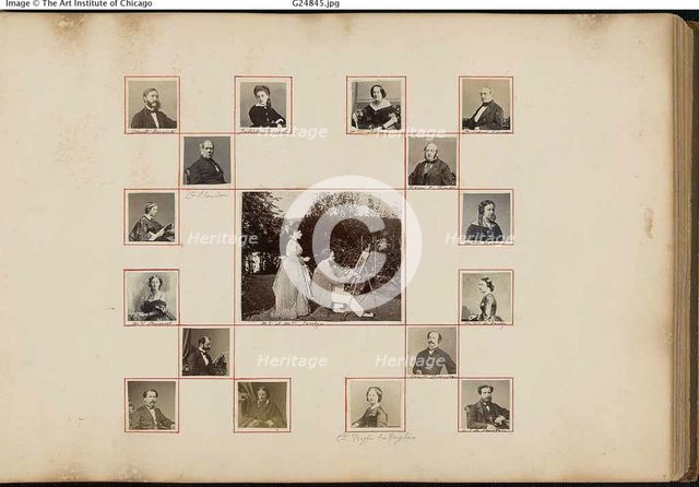 The Madame B Album, 1870. Creator: Marie Blanche Hennelle Fournier.