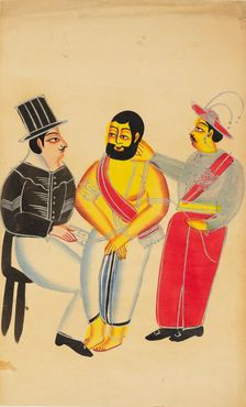 The Mahant arraigned: incident from the Tarakeshwar murder case, 19th century