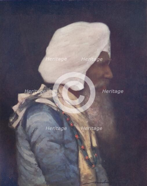 'The Maharaja of Nabha', 1903. Artist: Mortimer L Menpes.