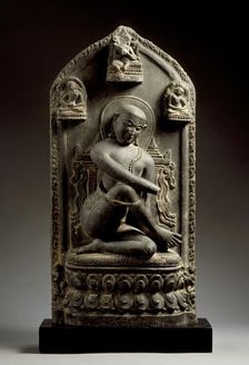 The Mahasiddha (Great Adept) Chandragomin (image 1 of 5), 12th century. Creator: Unknown