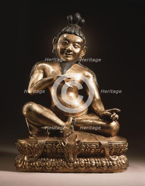 The Mahasiddha (Great Adept) Naropa (956-1040), 15th-16th century. Creator: Unknown.