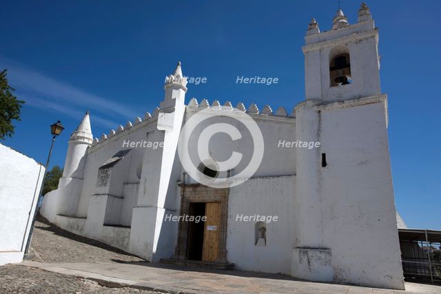 The main church (igreja matriz) of Mertola, Portugal, 2009. Creator: Samuel Magal.