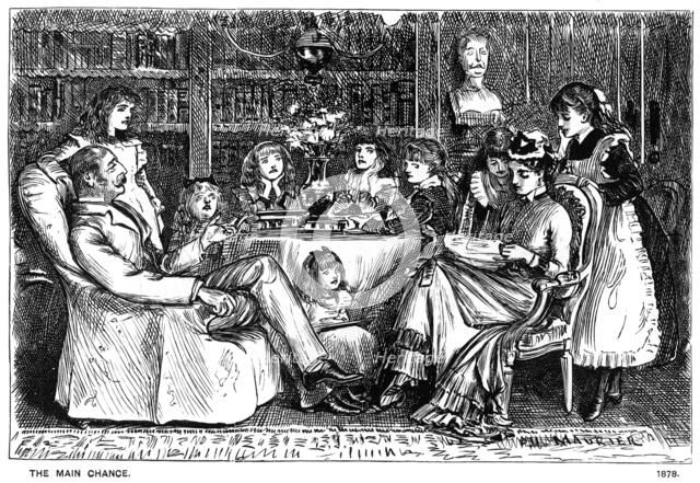 'The Main Chance', 1878 (1891). Artist: George du Maurier