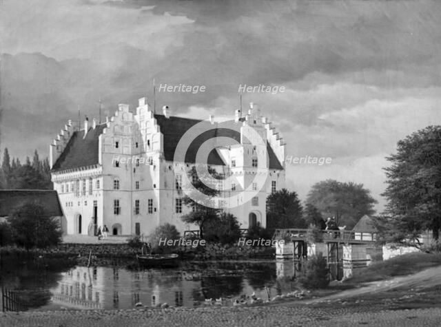 The main building at Gisselfeld Monastery, 1834-1839. Creator: Carl Vilhelm Marius Jensen.