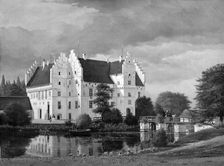 The main building at Gisselfeld Monastery, 1834-1839. Creator: Carl Vilhelm Marius Jensen