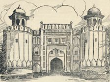 The Main Gate - Lahore Fort 1936. Creator: Unknown