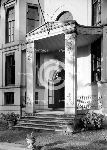 The main entrance to Northumberland House, Richmond, London, 1964. Artist: Unknown