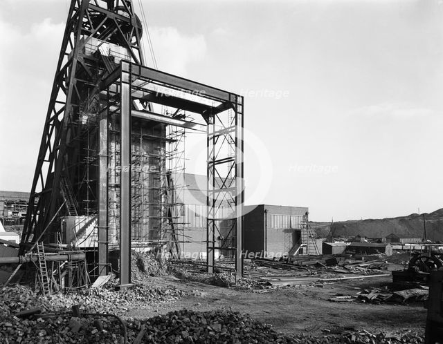 The main fan drift at Rossington Colliery, Doncaster, South Yorkshire, 1966.  Creator: Michael Walters.