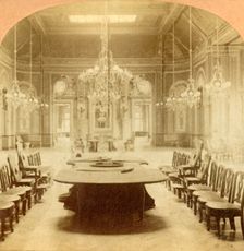 The Main Hall in Gambling House at Monte Carlo 1897. Creator: BW Kilburn