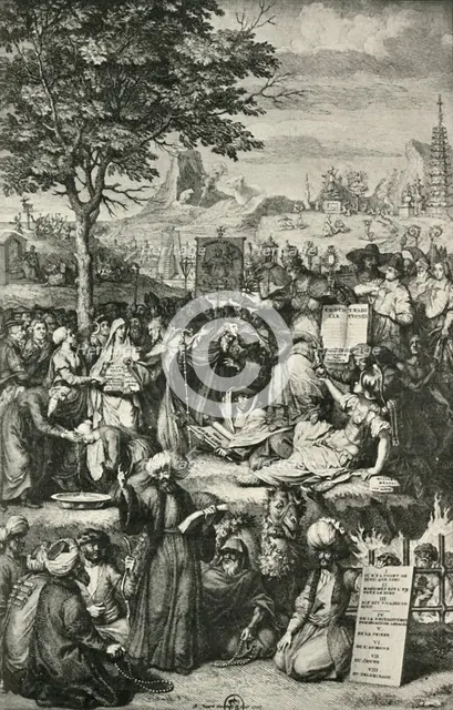 The main world religions, c1723, (1908).  Creator: Unknown.